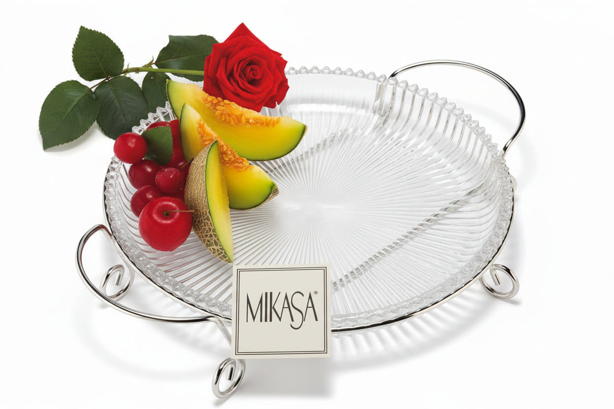 Plato o bandejade servir Mikasa Diamond Fire