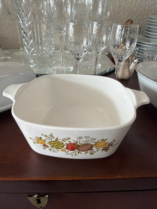 Vintage Corning Ware Spice of Life Individual Casseroles - P-43-B - 2 1/4 cup