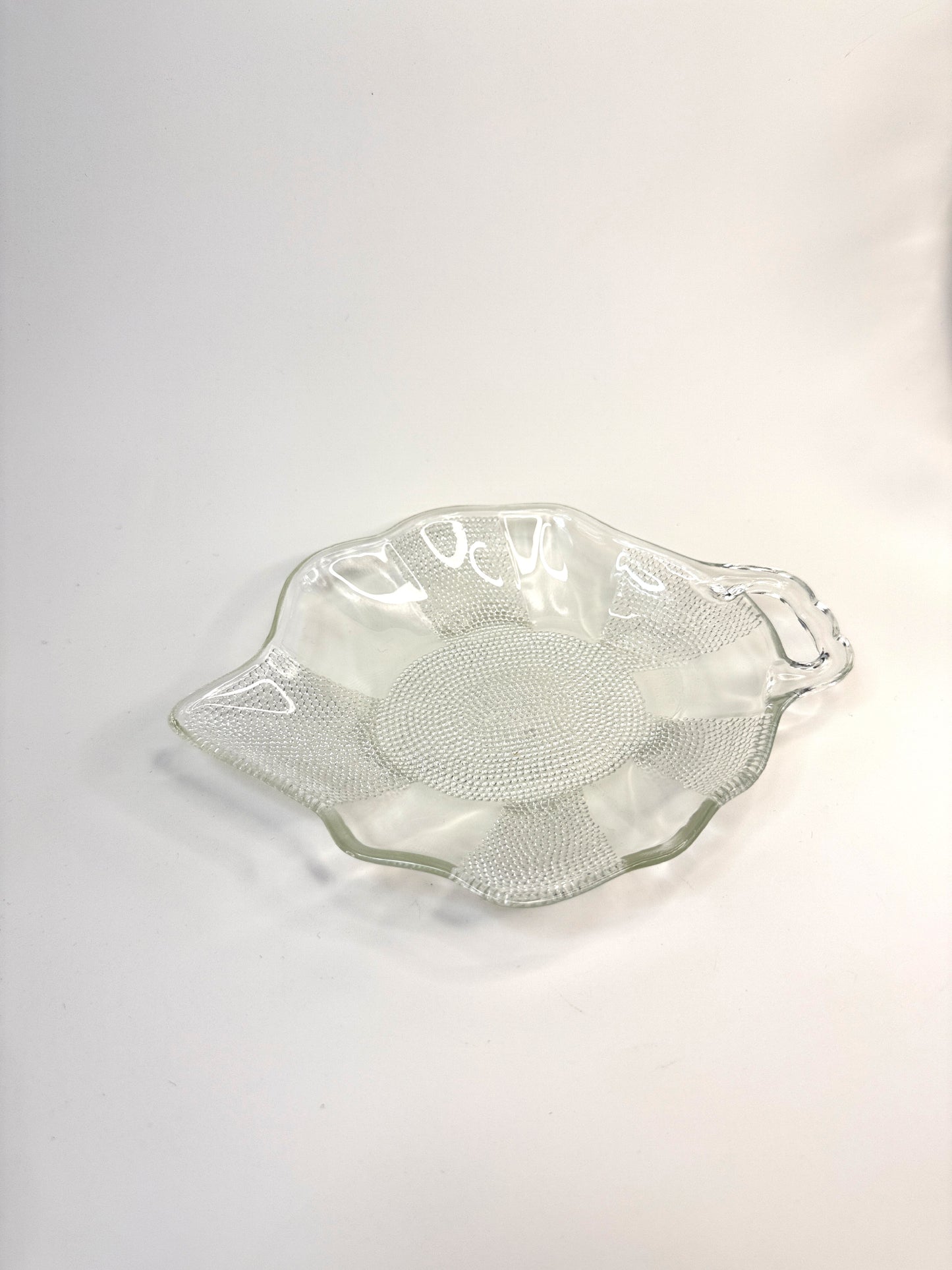 Bandeja de vidrio con Asa