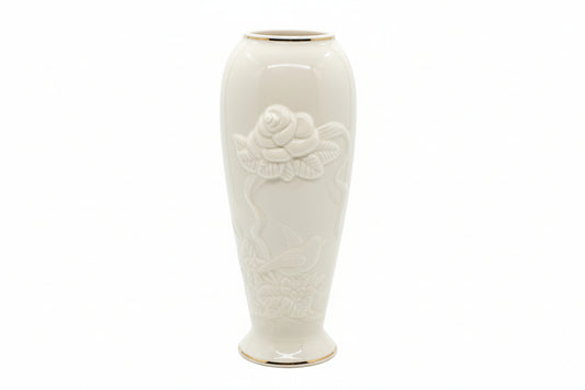 Jarrón Florero Lenox pequeño cerámica ivory – Fantasy