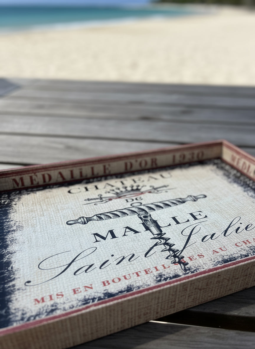 Acento decorativo – Asafate de madera