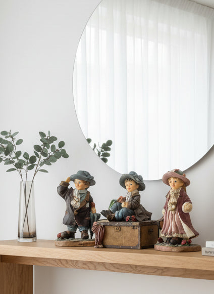 Figura Decorativa Vintage A. Richesco