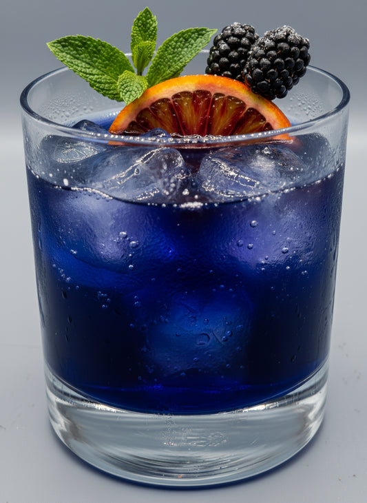 Vaso de cristal estilo Old Fashioned. Set de 5