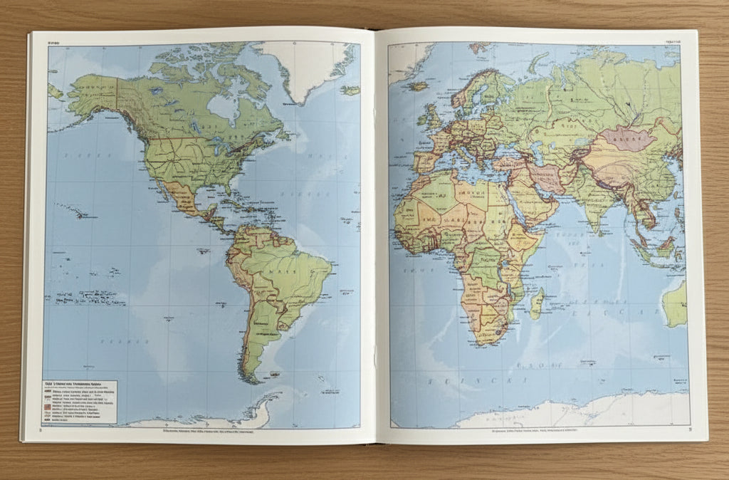 Libro Atlas of the World – Sixth Edition – National Geographic Society