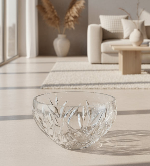 **Bowl de Cristal Gorham Star Blossom**