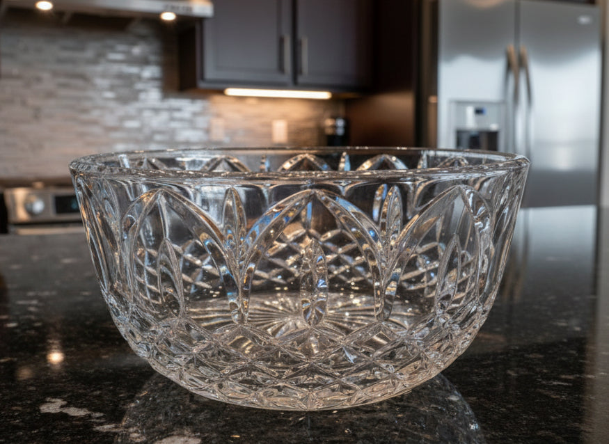 Fuente de Cristal Polaco – Corte Estrella 7”