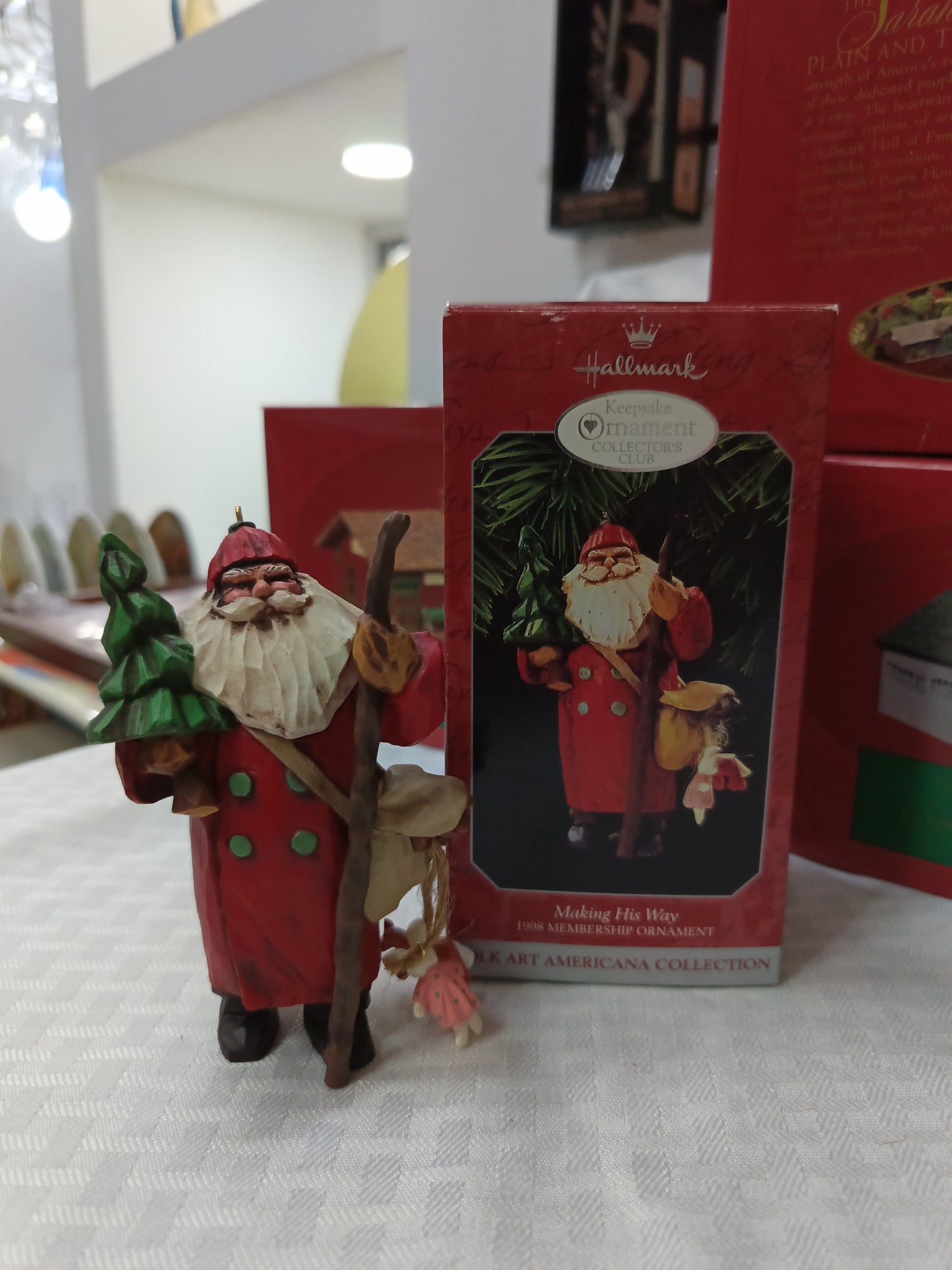 Adornó Navideño de la Colección KEEPSAKE Hallmark Santa Claus