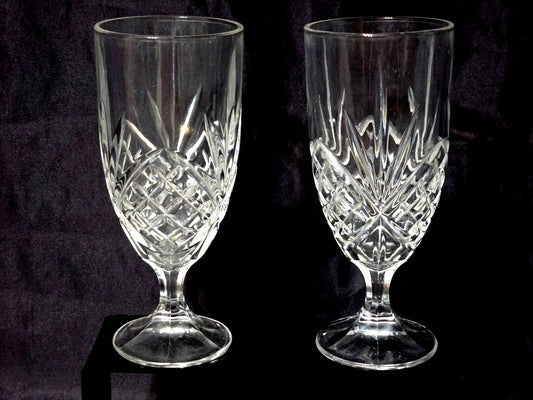 Vasos para té helado 9(Late) Godinger Shannon Dublin en cristal con capacidad de 14 oz