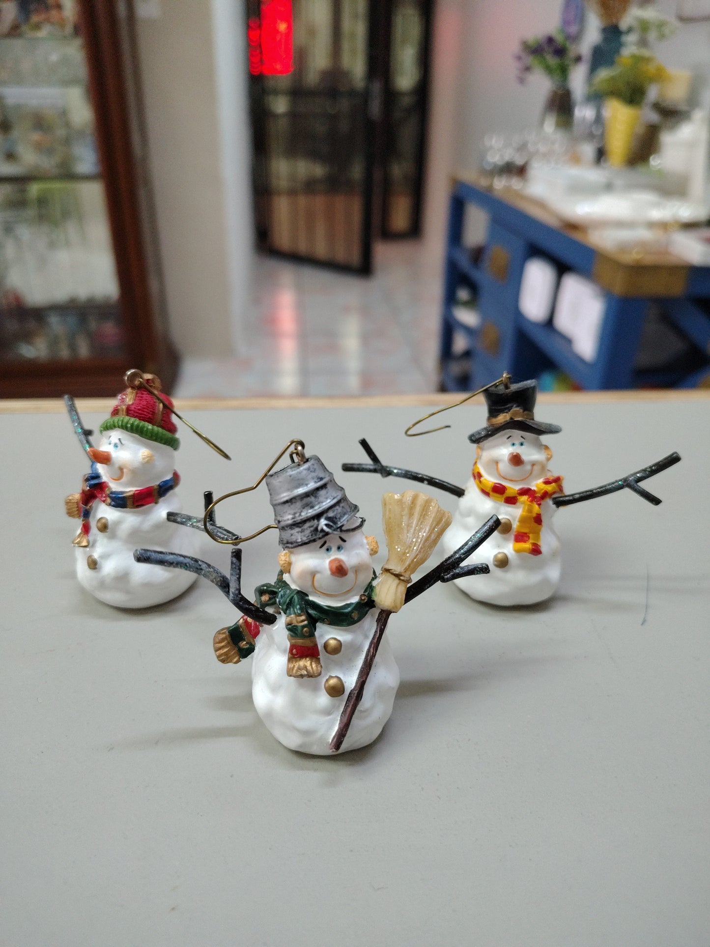Adornos Navideños (Muñecos de Nieve)