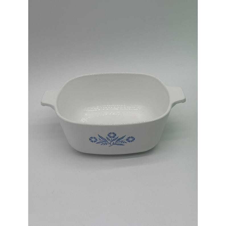 Pyrex CorningWare con patrón Cornflower Blue