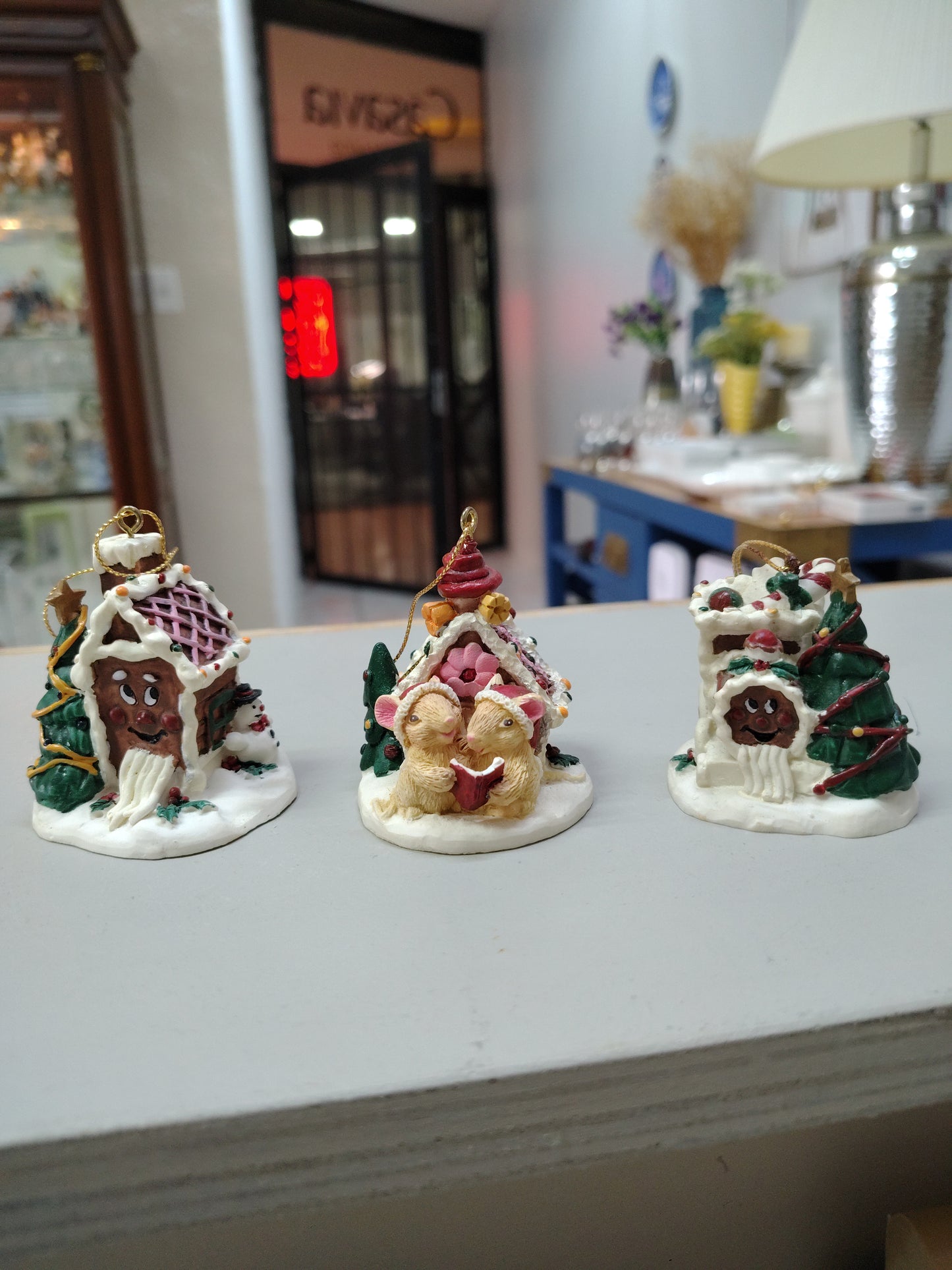 Adorno Navideño (Casitas )Set 3