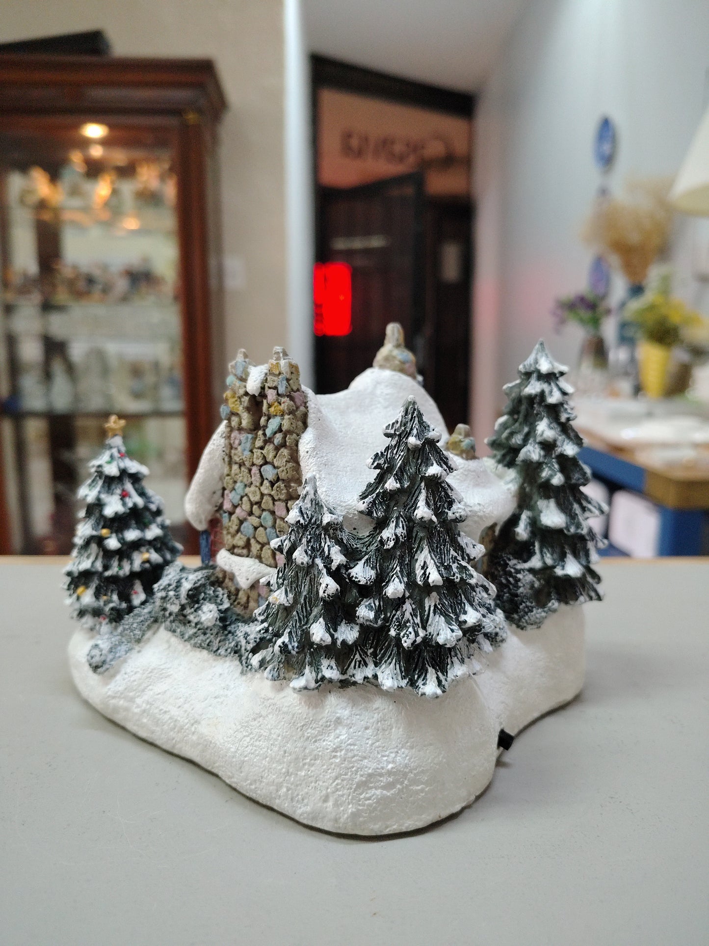 Casita Navideña ( Casa con Nieve)