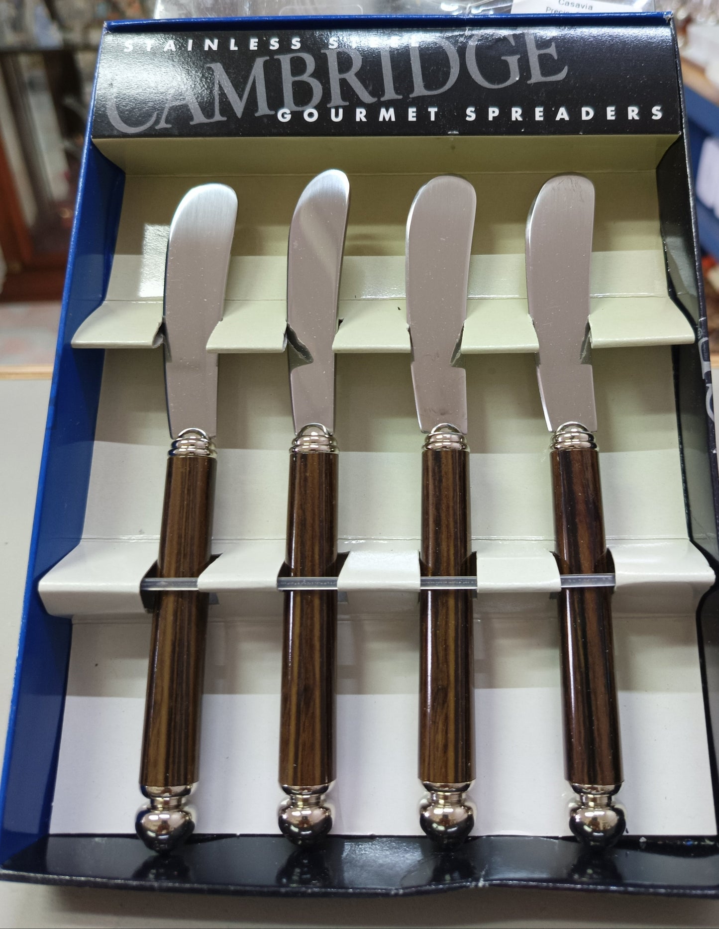 Espátulas gourmet de acero inoxidable (Set de 4)
