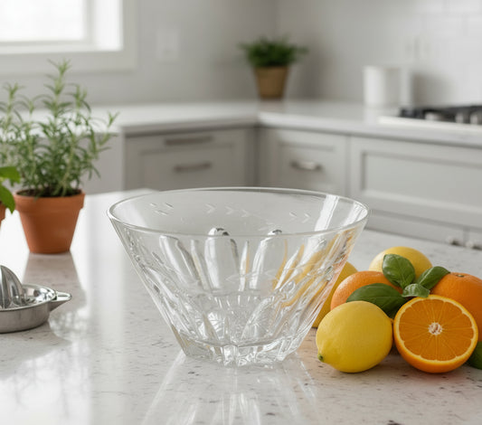 Tazon o bowl de Cristal de Plomo – Princess House Heritage (Vintage)