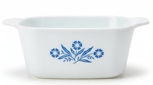 Pyrex  CorningWare con patrón Cornflower Blue