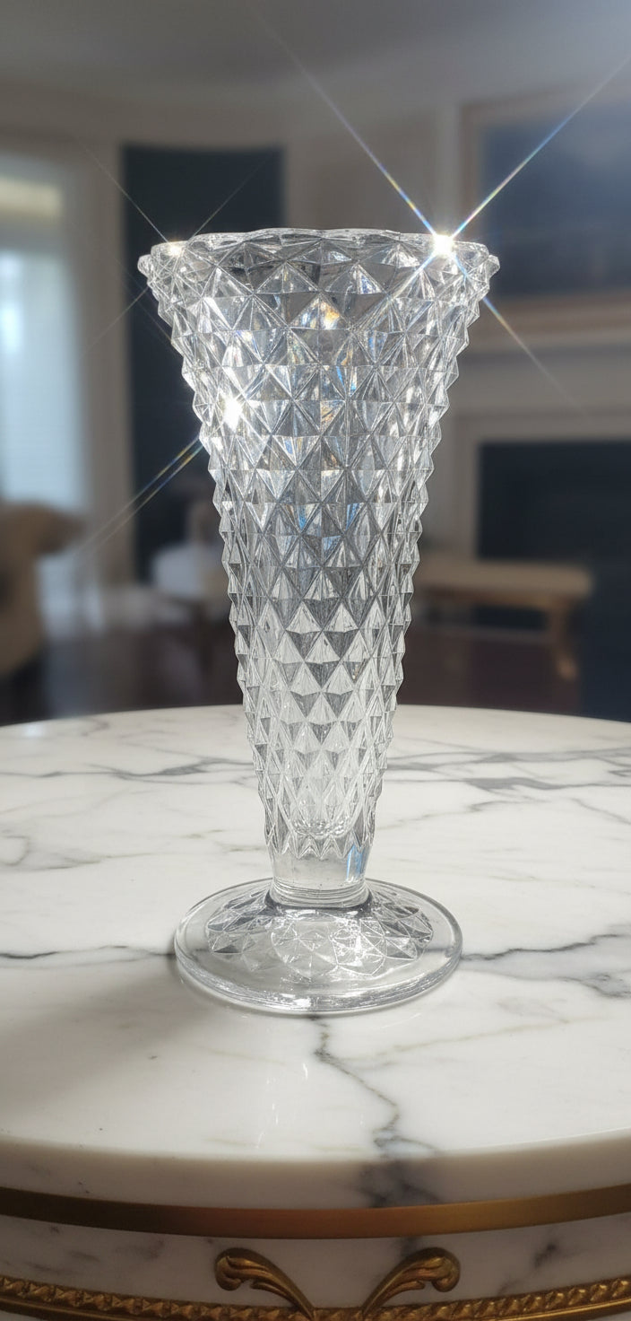 Jarrón indiano Cristal transparente