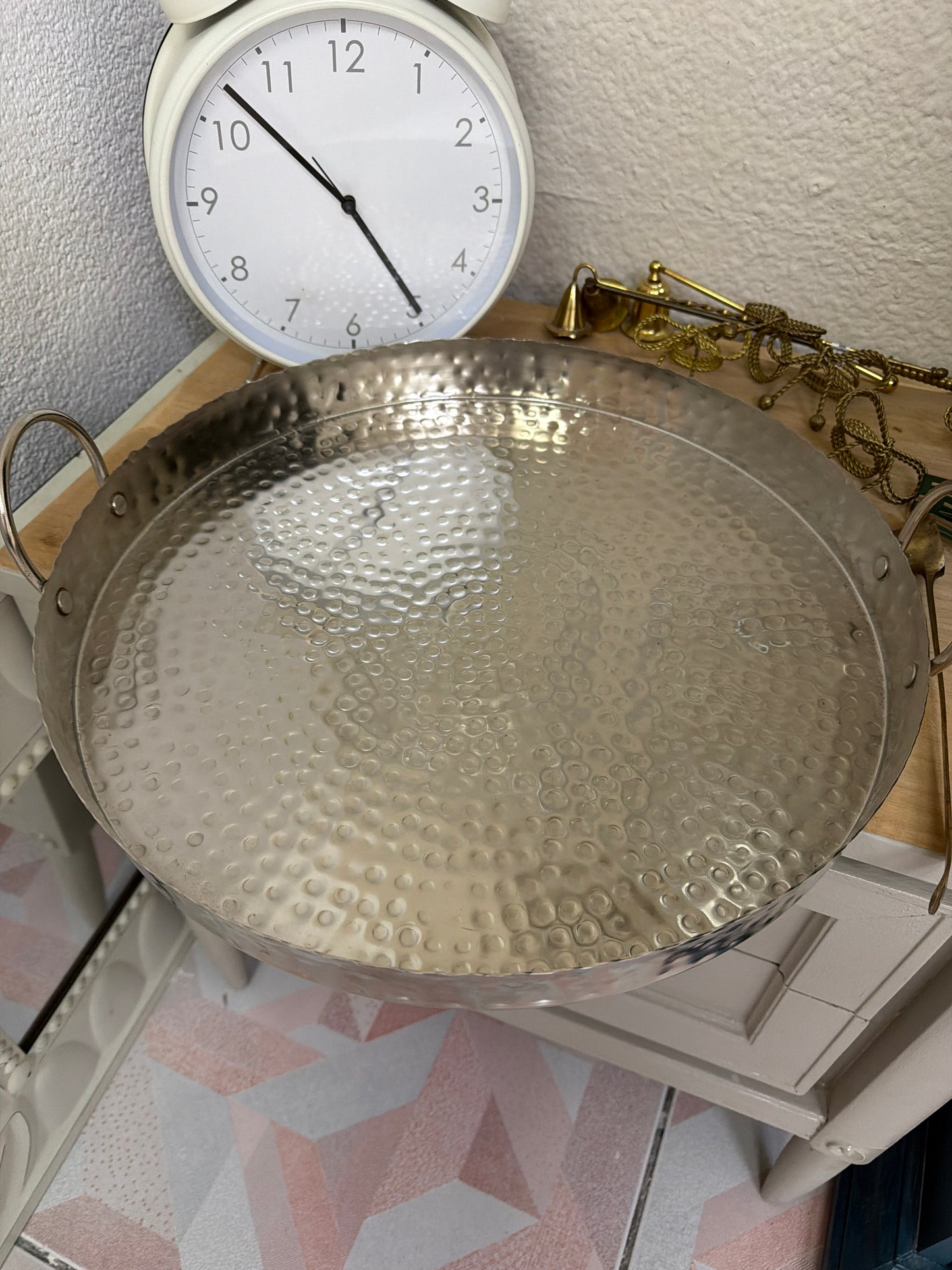 Azafate o bandeja de aluminio