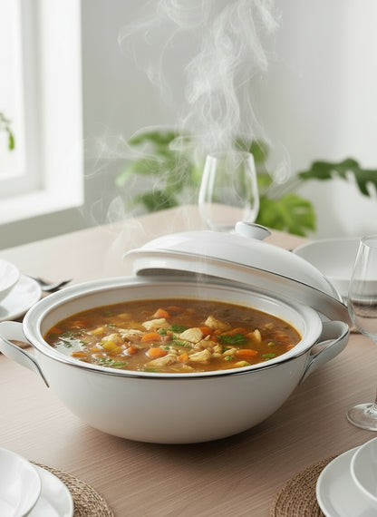 Cacerola de Porcela Damak China – Noritake, Japón