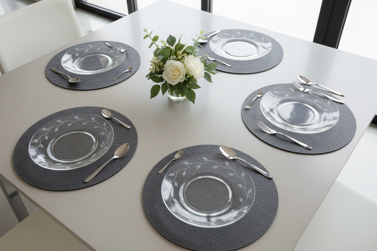 Set de4 platos de ensalada o pastelero Princess House Heritage