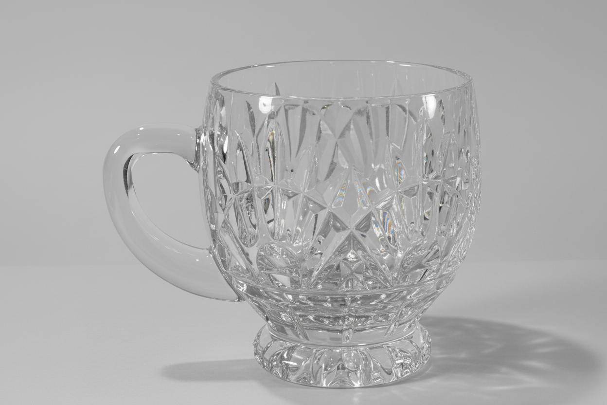 Tazas de Cristal  (Set de 4)