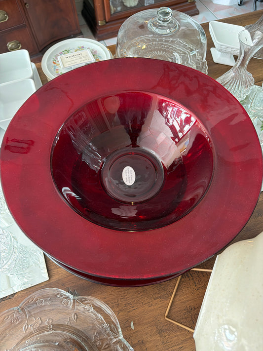 Bowl y plato decorativo