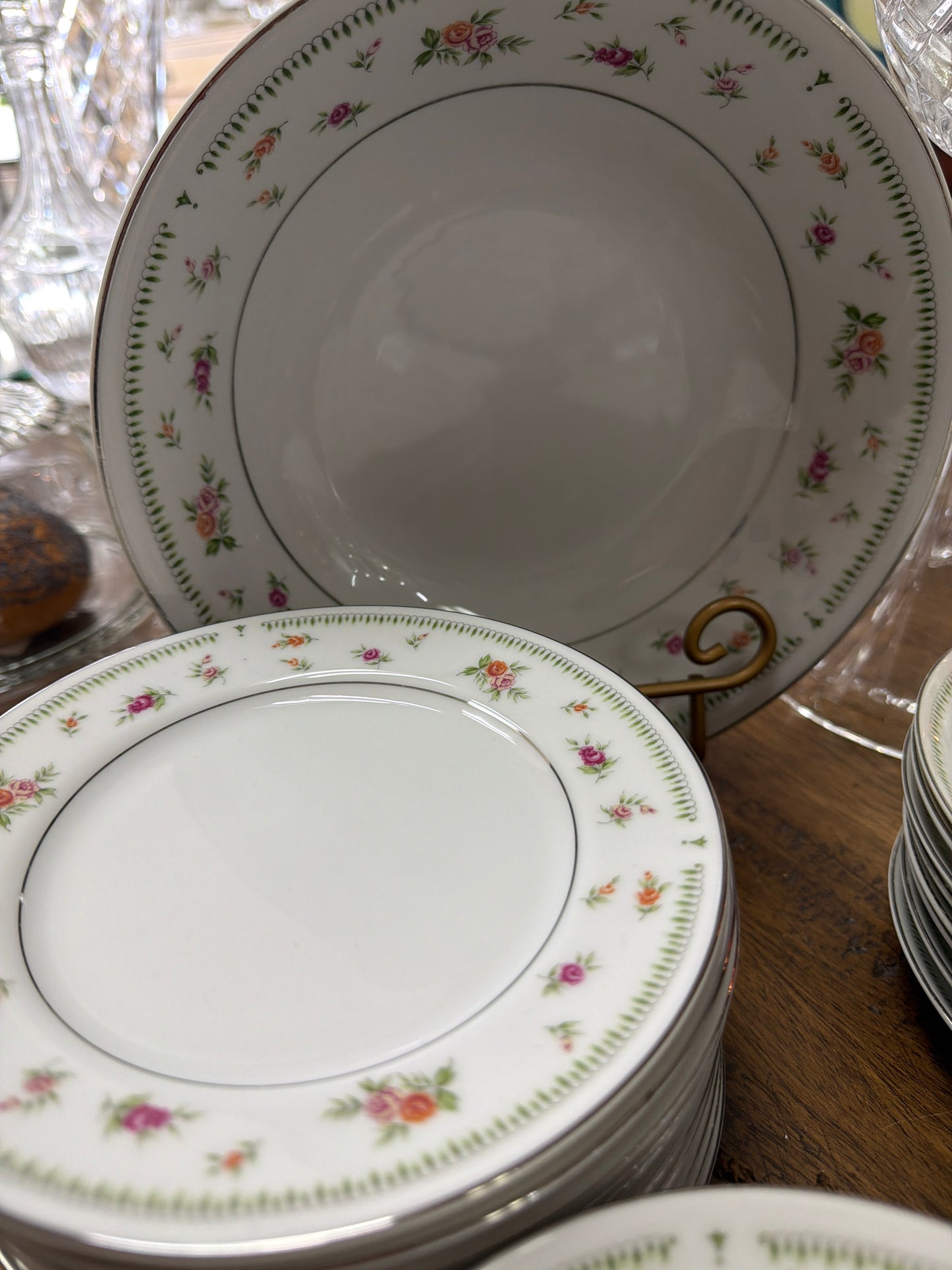 Vajilla de China fina de Japón– Patrón Abingdon