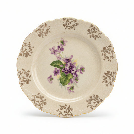 Plato de porcelana alemana