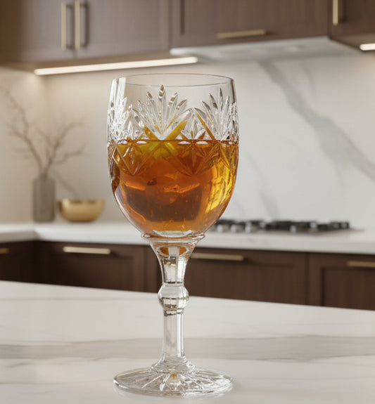 Copa cristal vintage Webb Corbett 'Prince Regent (Set de 2)