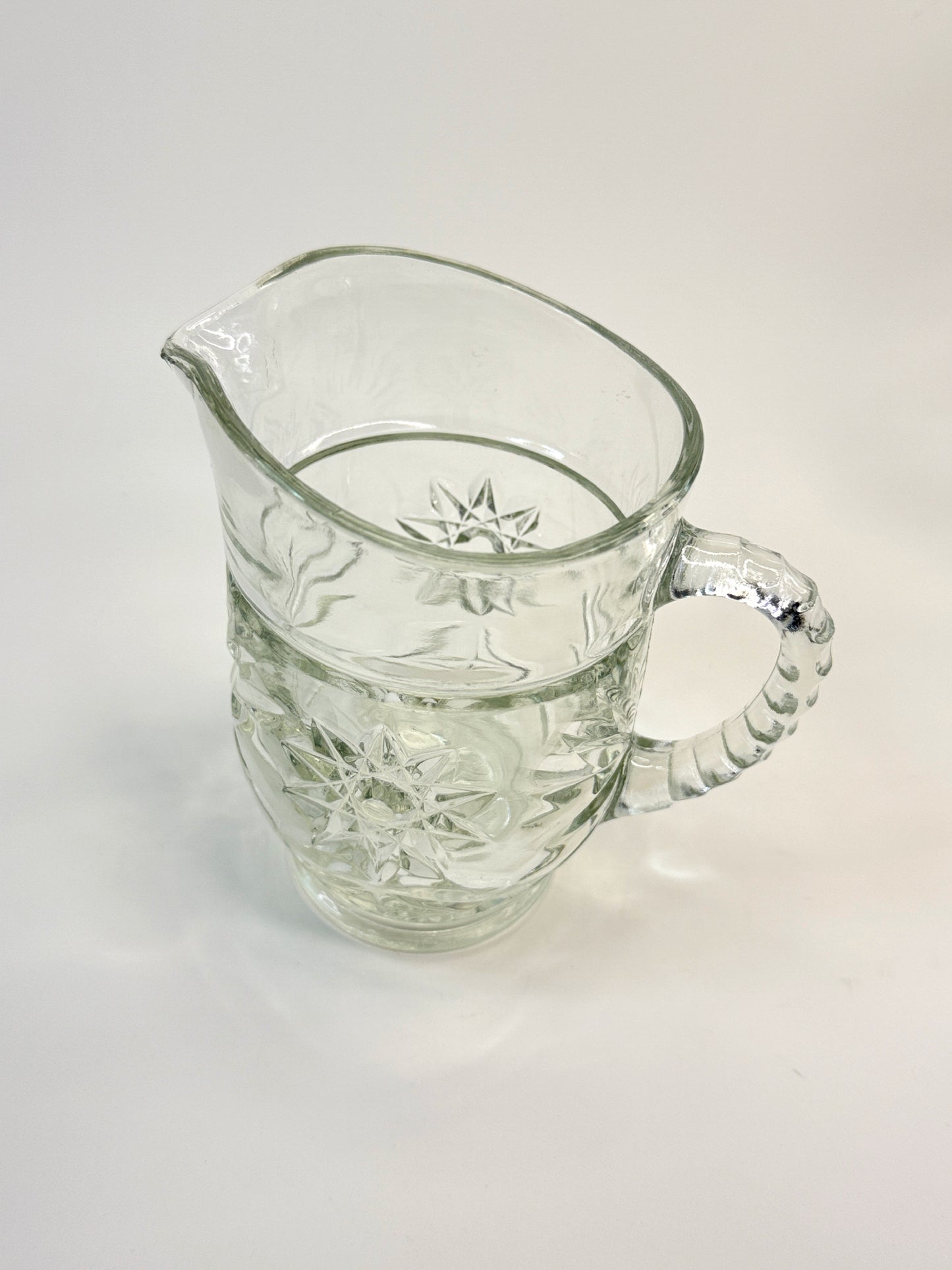 Jarra de vidrio Tallado