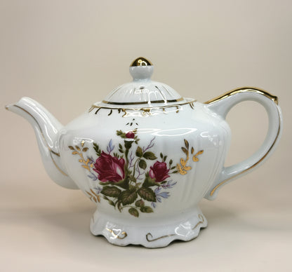 Tetera Musical con Motivo Floral