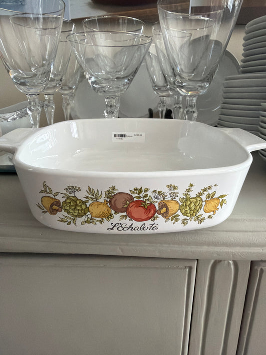 Vintage Corning Ware Spice of Life Individual Casseroles 
A-B 1 cuarto de litro