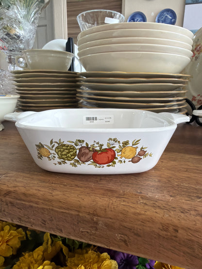 Vintage Corning Ware Spice of Life Individual Casseroles - P-41-B - 1 1/3 cup