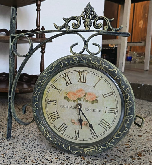 Reloj doble cara