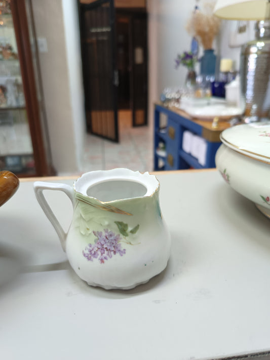 Azucarera antigua de porcelana