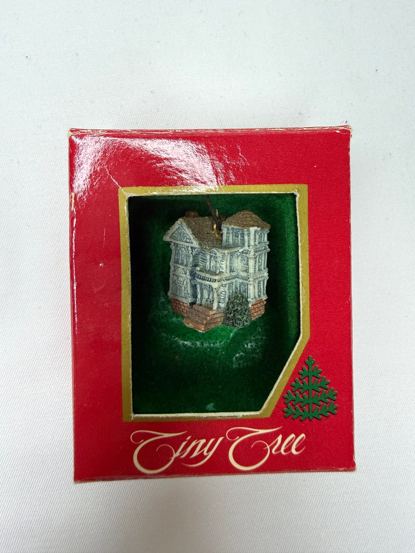 Casita de colección para árbol navideño