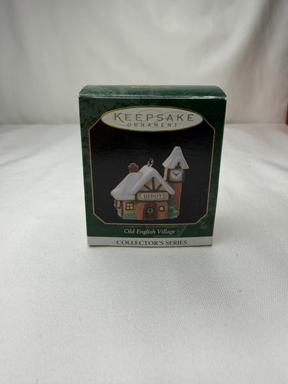 Casita de colección para árbol navideño