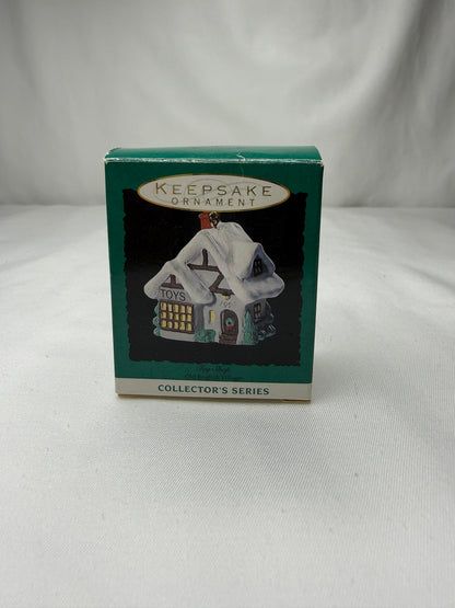 Casita de colección para árbol navideño