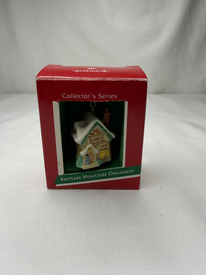 Casita de colección para árbol navideño