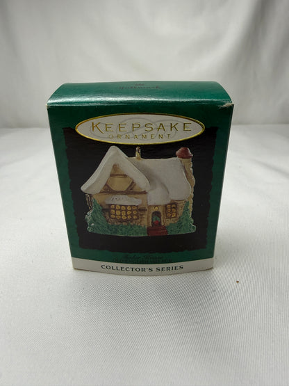 Casita de colección para árbol navideño