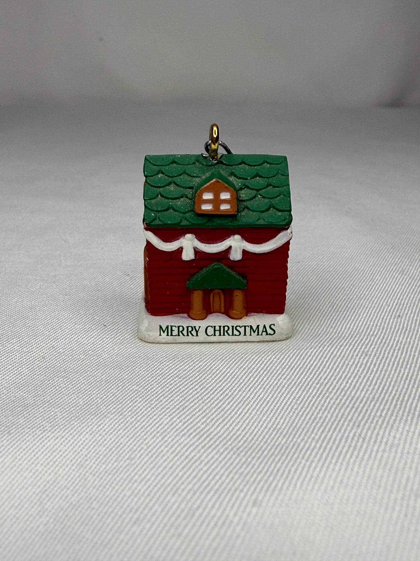 Casita de colección para árbol navideño