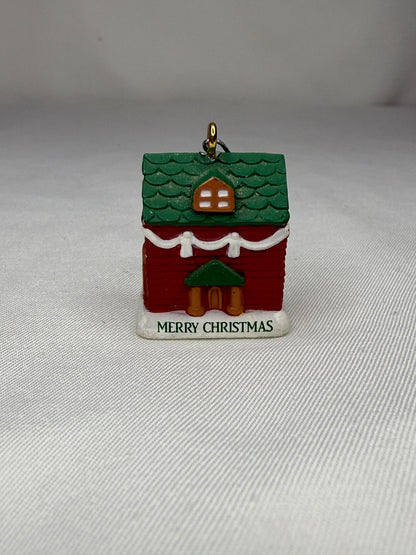 Casita de colección para árbol navideño