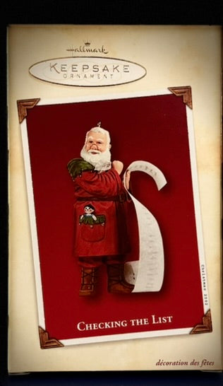 Santa Collectors Keepsake