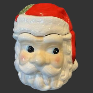 Galletero Santa Claus Cookie Jar Vintage (galletero)