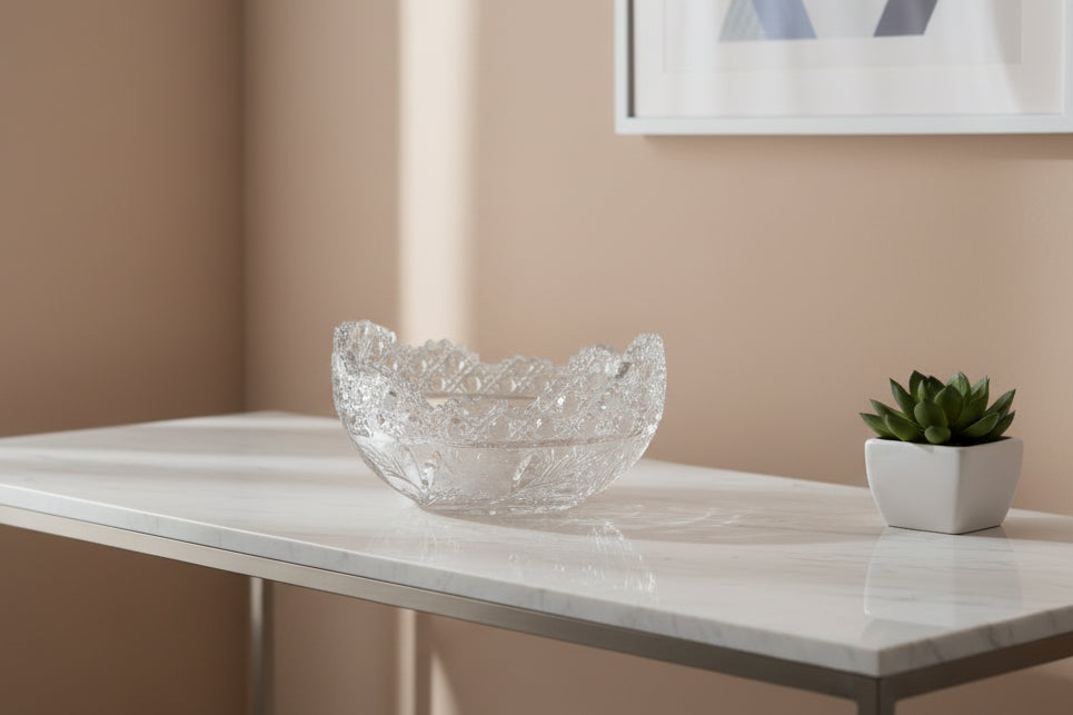 Bowl de Cristal Tallado – American Brilliant Period