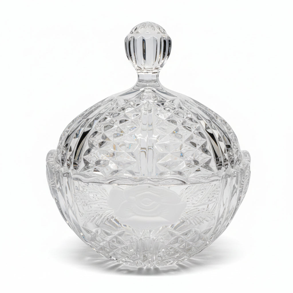 Candy Dish con Tapa – Fifth Avenue Crystal (24% Lead)