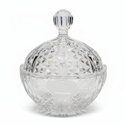 Candy Dish con Tapa – Fifth Avenue Crystal (24% Lead)