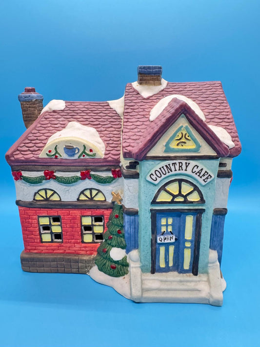 Casita Miniatura decorativa – “Country Café”