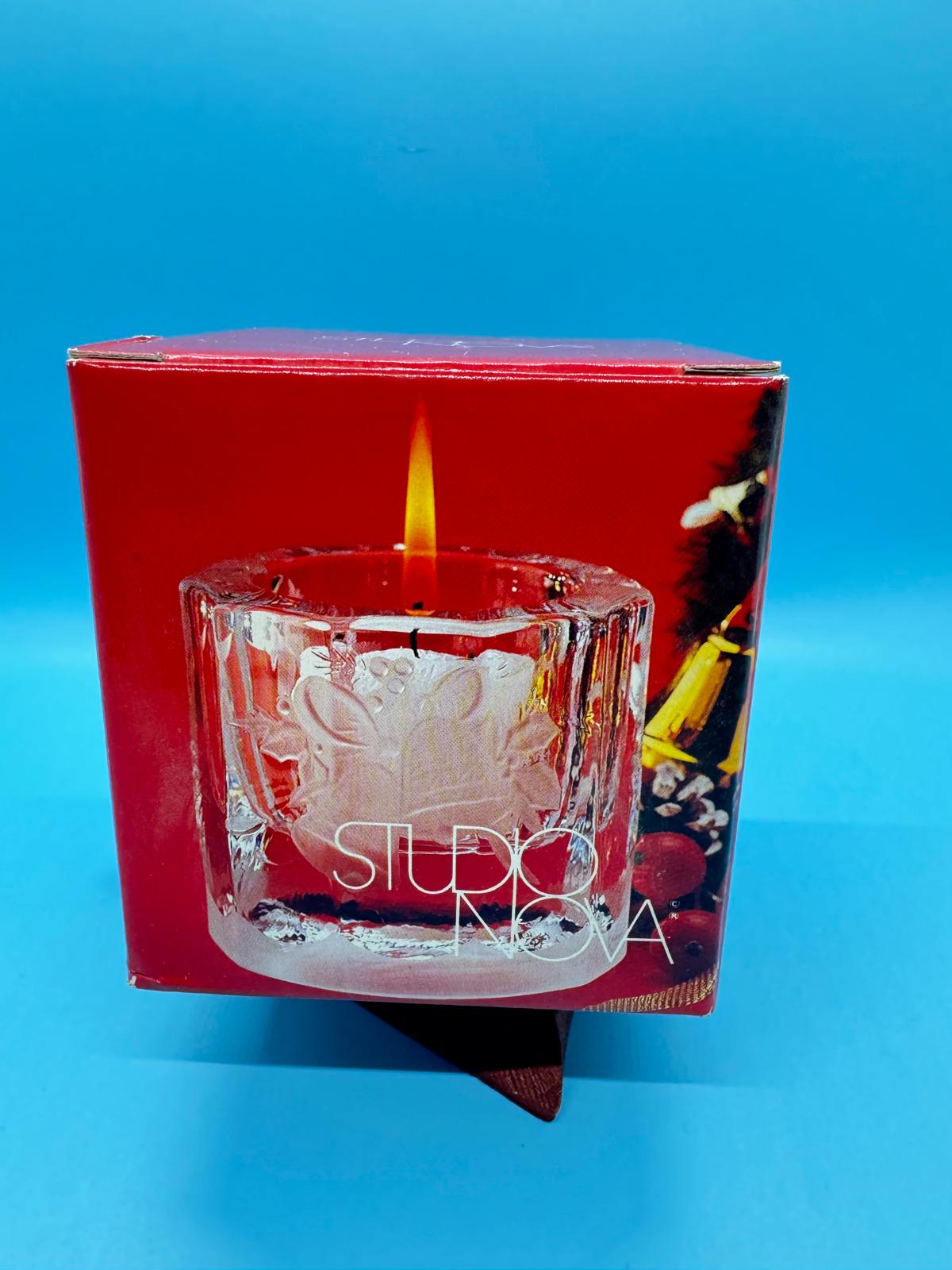 Portavelas de vidrio – Studio Nova