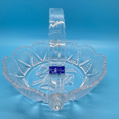 Canasta de vidrio grabado – Studio Nova