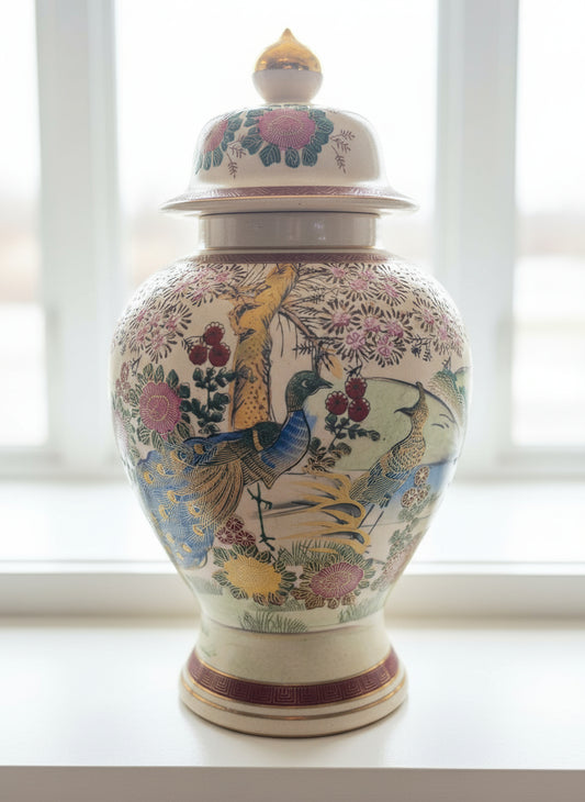 Figura decorativa jarrón budista